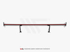 Carbon Spoiler With Internal Brackets Uprights V.2 + LED BMW 1 M E82