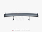 Carbon Spoiler With Internal Brackets Uprights V.2 + LED BMW 1 M E82