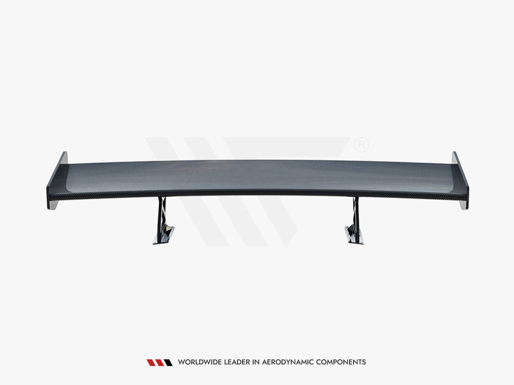 Carbon Spoiler With Internal Brackets Uprights V.2 + LED BMW 1 M E82