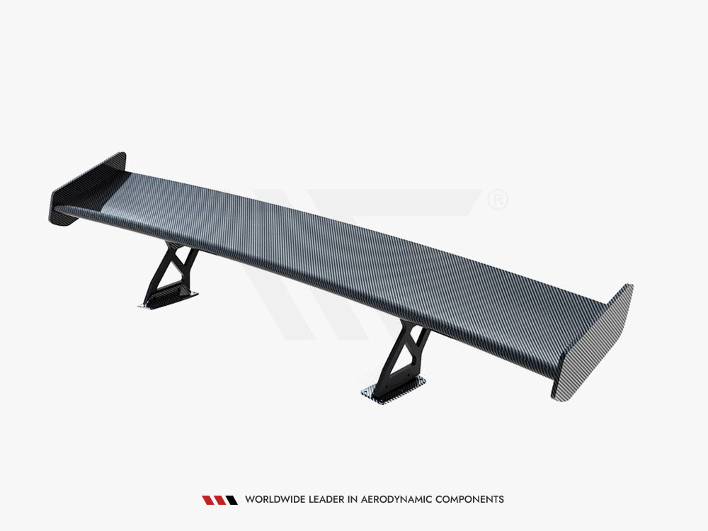 Carbon Spoiler With Internal Brackets Uprights V.2 + LED BMW 1 M E82