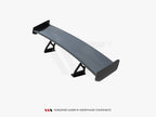 Carbon Spoiler With Internal Brackets Uprights V.2 + LED BMW 1 M E82