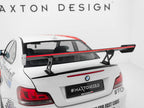 Carbon Spoiler With Internal Brackets Uprights V.1 + LED BMW 1 M E82