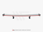 Carbon Spoiler With Internal Brackets Uprights V.1 + LED BMW 1 M E82