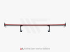 Carbon Spoiler With Internal Brackets Uprights V.1 + LED BMW 1 M E82