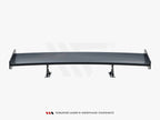 Carbon Spoiler With Internal Brackets Uprights V.1 + LED BMW 1 M E82
