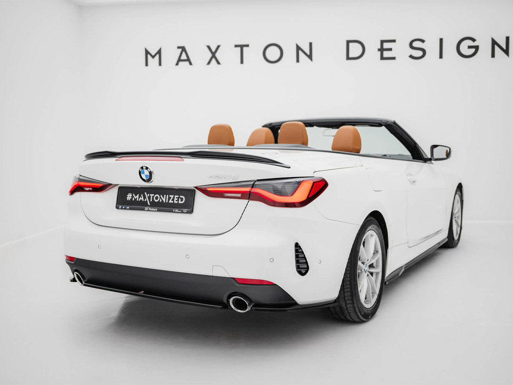 Rear Side Splitters BMW 4 Coupe / Cabrio G22 / G23