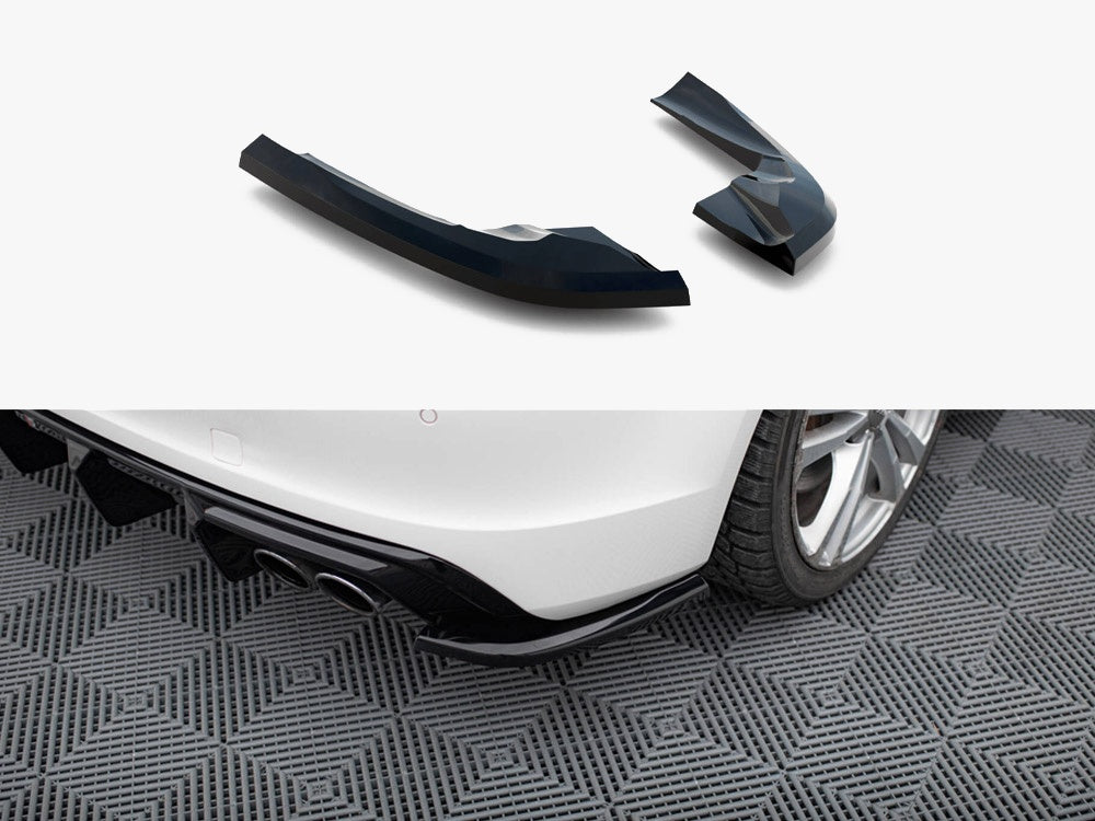 Rear Side Splitters Audi S3 Sportback 8V
