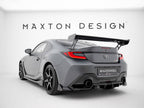 Carbon Spoiler With External Brackets Uprights Toyota GR86