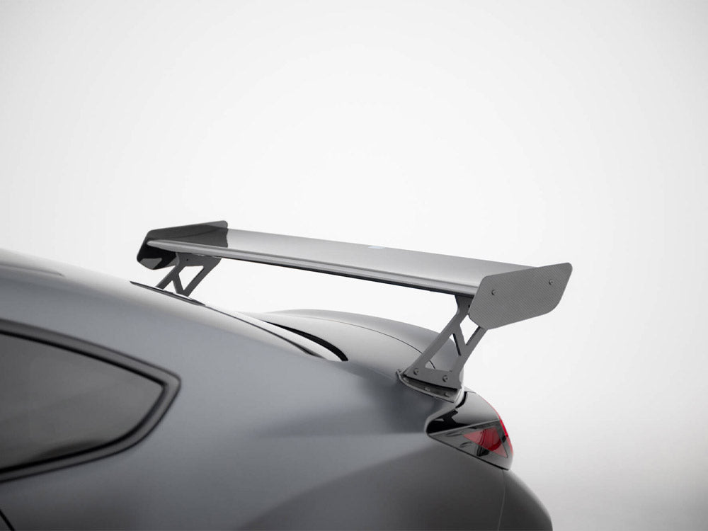 Carbon Spoiler With External Brackets Uprights Toyota GR86