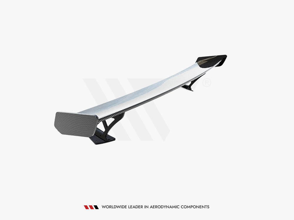 Carbon Spoiler With External Brackets Uprights Toyota GR86