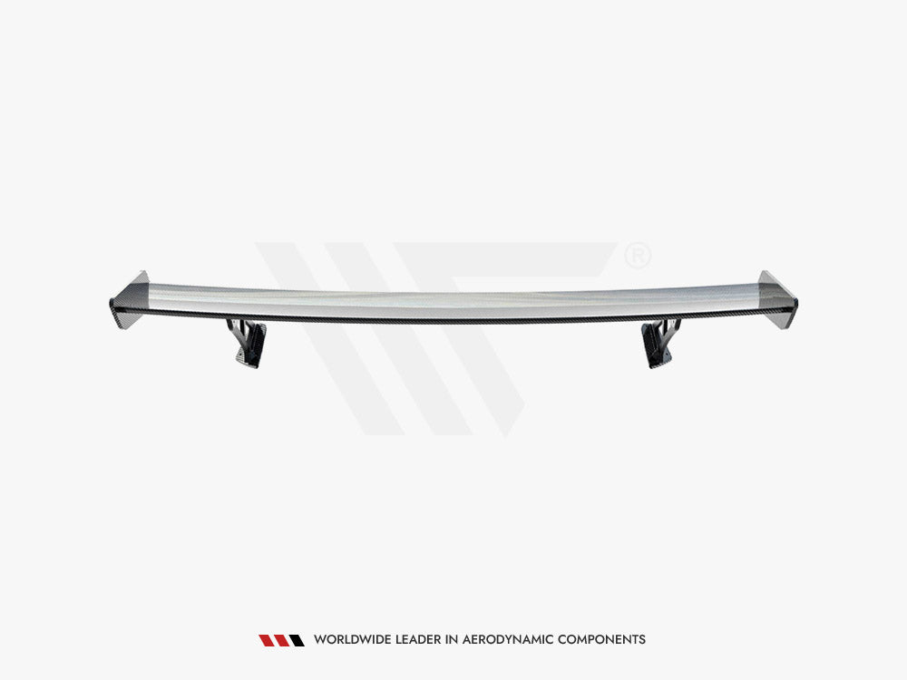 Carbon Spoiler With External Brackets Uprights Toyota GR86