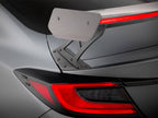 Carbon Spoiler With External Brackets Uprights + LED Toyota GR86