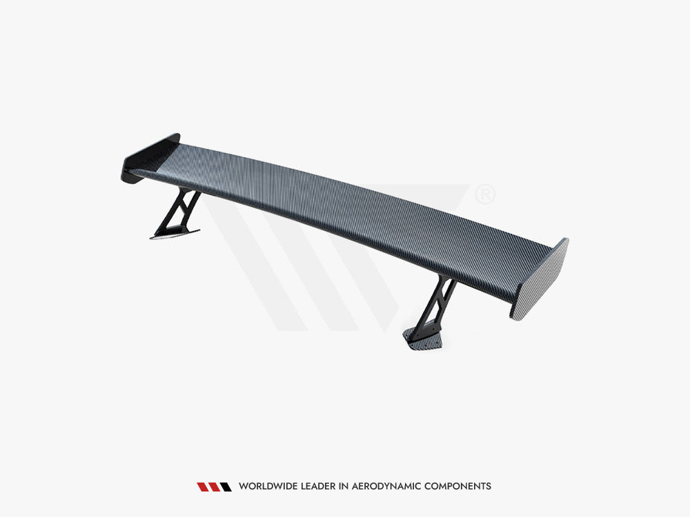 Carbon Spoiler With External Brackets Uprights + LED Toyota GR86