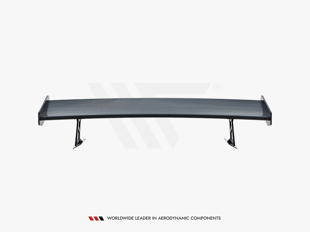 Carbon Spoiler With External Brackets Uprights + LED Toyota GR86