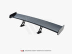 Carbon Spoiler With Internal Brackets Uprights + LED Toyota GR86