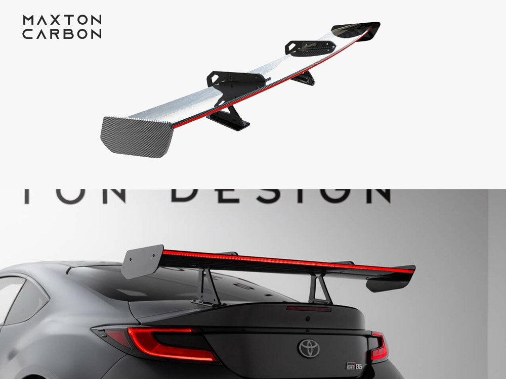 Carbon Spoiler With Upper Swan Mounting + LED Toyota GR86