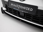 Street PRO Front Splitter + Flaps Volkswagen Golf GTI / GTE / R-Line Mk8 Facelift