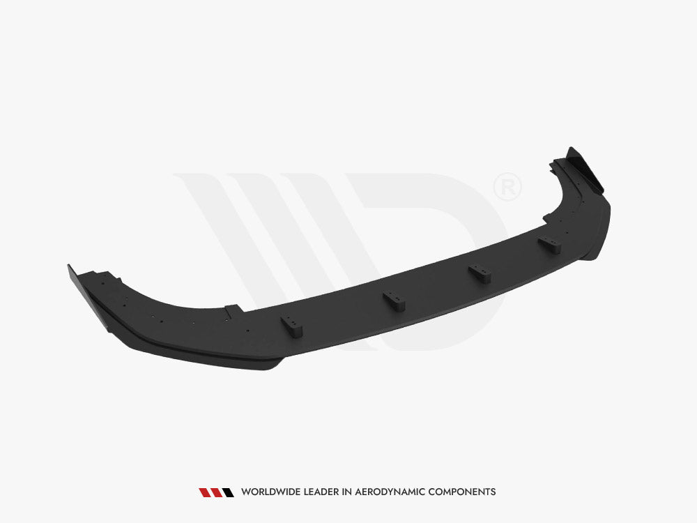 Street PRO Front Splitter + Flaps Volkswagen Golf GTI / GTE / R-Line Mk8 Facelift
