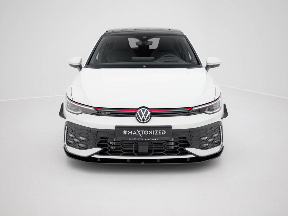 Street PRO Front Splitter Volkswagen Golf GTI / GTE / R-Line Mk8 Facelift