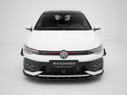 Front Splitter V.5 Volkswagen Golf GTI / GTE / R-Line Mk8 Facelift