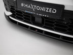 Front Splitter V.5 Volkswagen Golf GTI / GTE / R-Line Mk8 Facelift