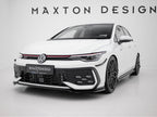 Front Splitter V.3 Volkswagen Golf GTI / GTE / R-Line Mk8 Facelift
