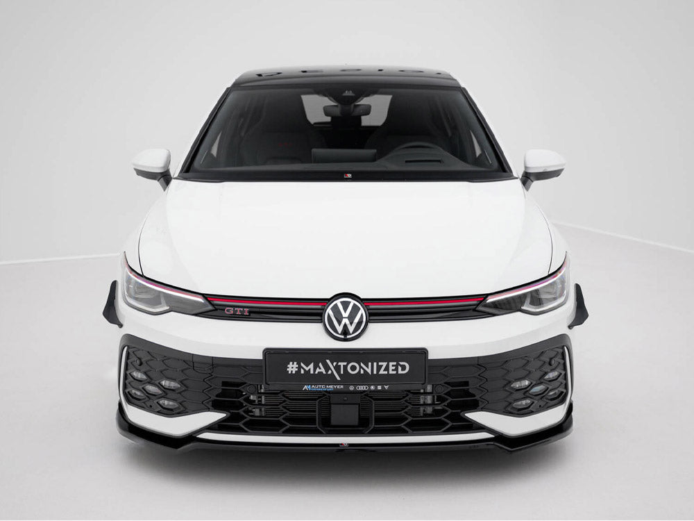 Front Splitter V.3 Volkswagen Golf GTI / GTE / R-Line Mk8 Facelift