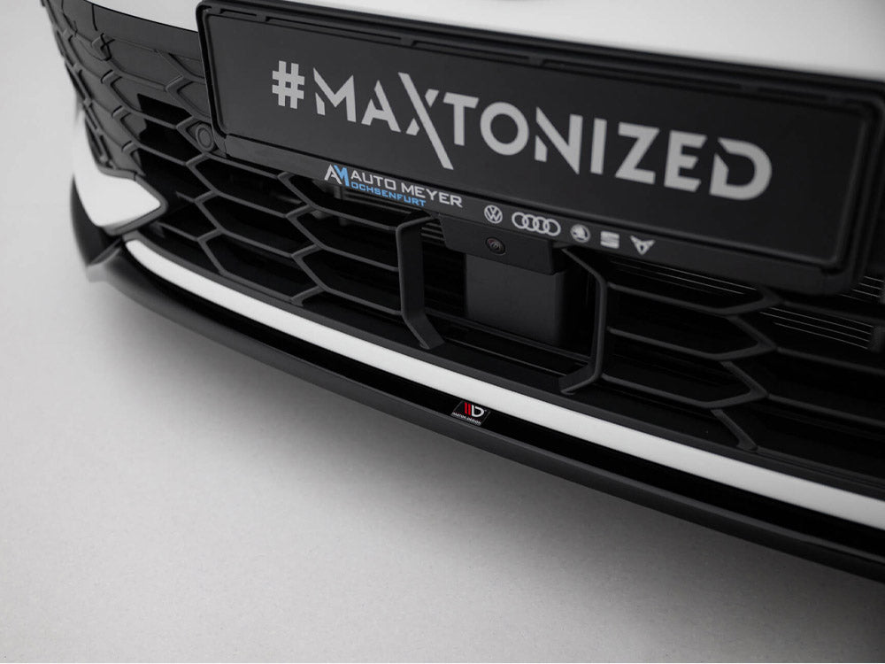 Front Splitter V.3 Volkswagen Golf GTI / GTE / R-Line Mk8 Facelift