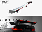 Carbon Spoiler With Internal Brackets Uprights + LED BMW 5 / M5 Sedan G30 / F90
