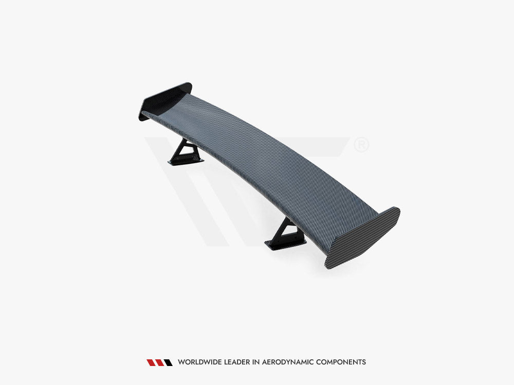 Carbon Spoiler With Internal Brackets Uprights + LED BMW 5 / M5 Sedan G30 / F90