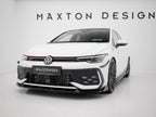 Front Splitter V.2 + Flaps Volkswagen Golf GTI / GTE / R-Line Mk8 Facelift