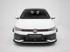 Front Splitter V.2 + Flaps Volkswagen Golf GTI / GTE / R-Line Mk8 Facelift