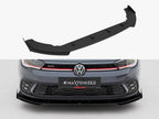 Street PRO Front Splitter + Flaps Volkswagen Polo GTI Mk6 Facelift