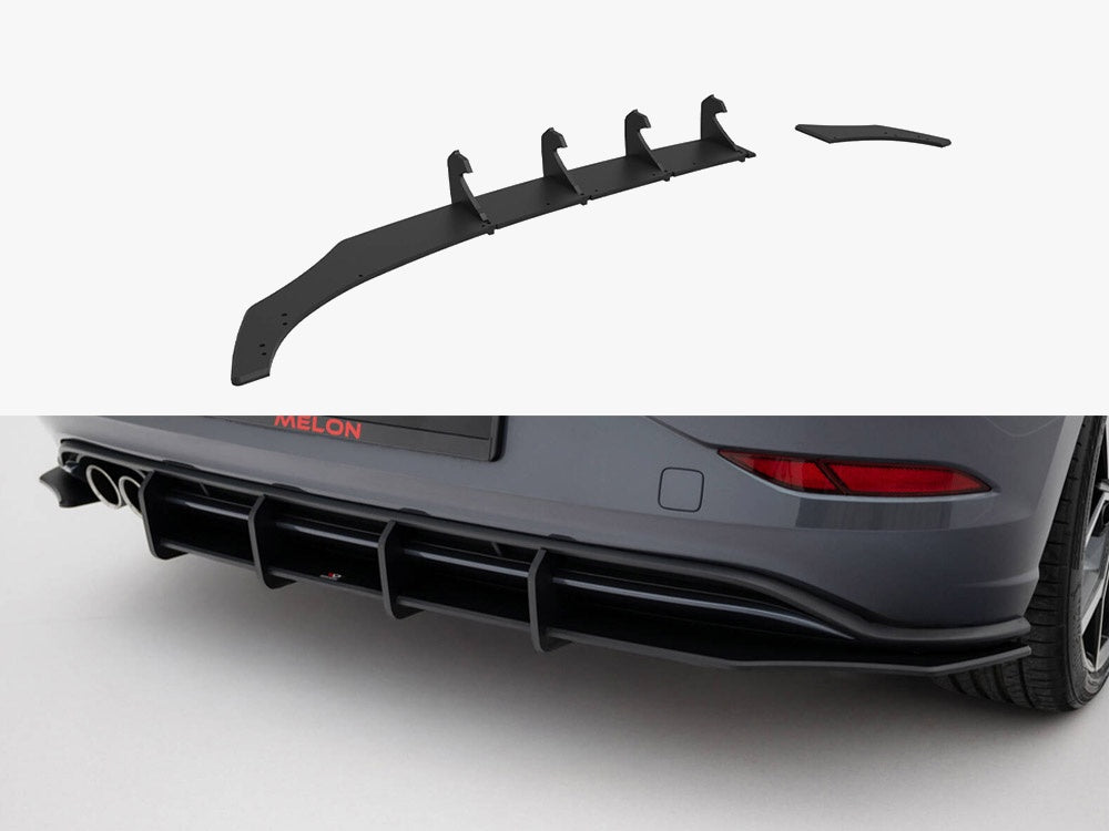 Street PRO Rear Diffuser Volkswagen Polo GTI Mk6 Facelift
