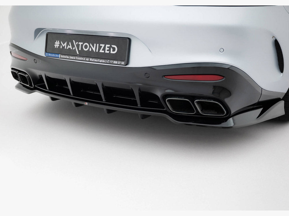 Rear Splitter (Vertical Bars) V.2 Mercedes-AMG GT 63 / 55 / 63 S E Performance C192