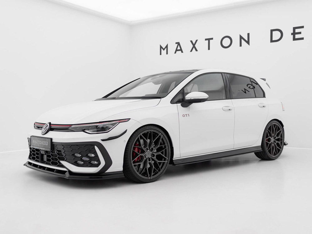 Street PRO Side Skirts Diffusers V.2 Volkswagen Golf GTI / GTE / GTI Clubsport / R-Line Mk8
