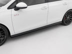 Street PRO Side Skirts Diffusers V.2 Volkswagen Golf GTI / GTE / GTI Clubsport / R-Line Mk8