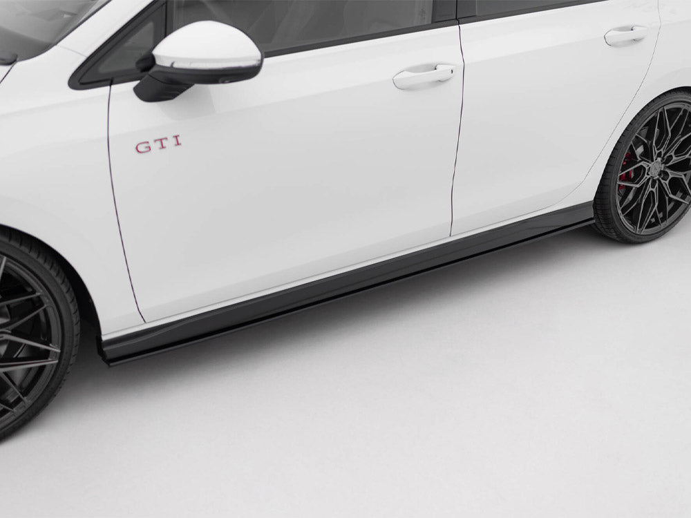 Street PRO Side Skirts Diffusers V.2 Volkswagen Golf GTI / GTE / GTI Clubsport / R-Line Mk8