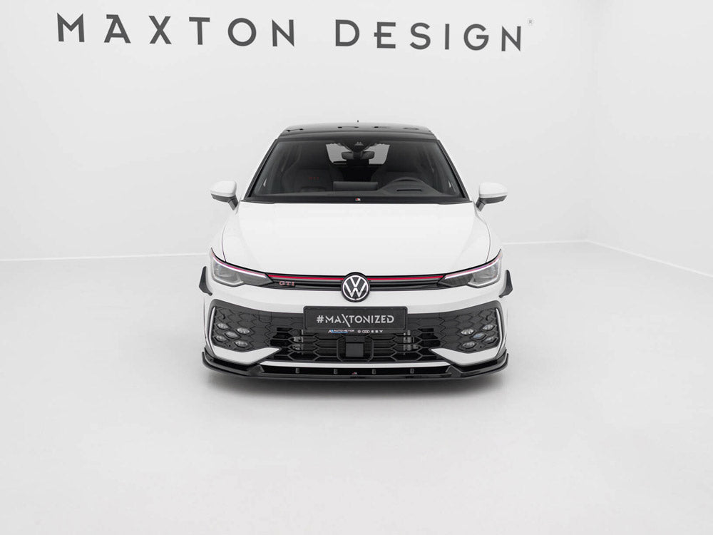 Street PRO Front Splitter V.2 Volkswagen Golf GTI / GTE / R-Line Mk8 Facelift