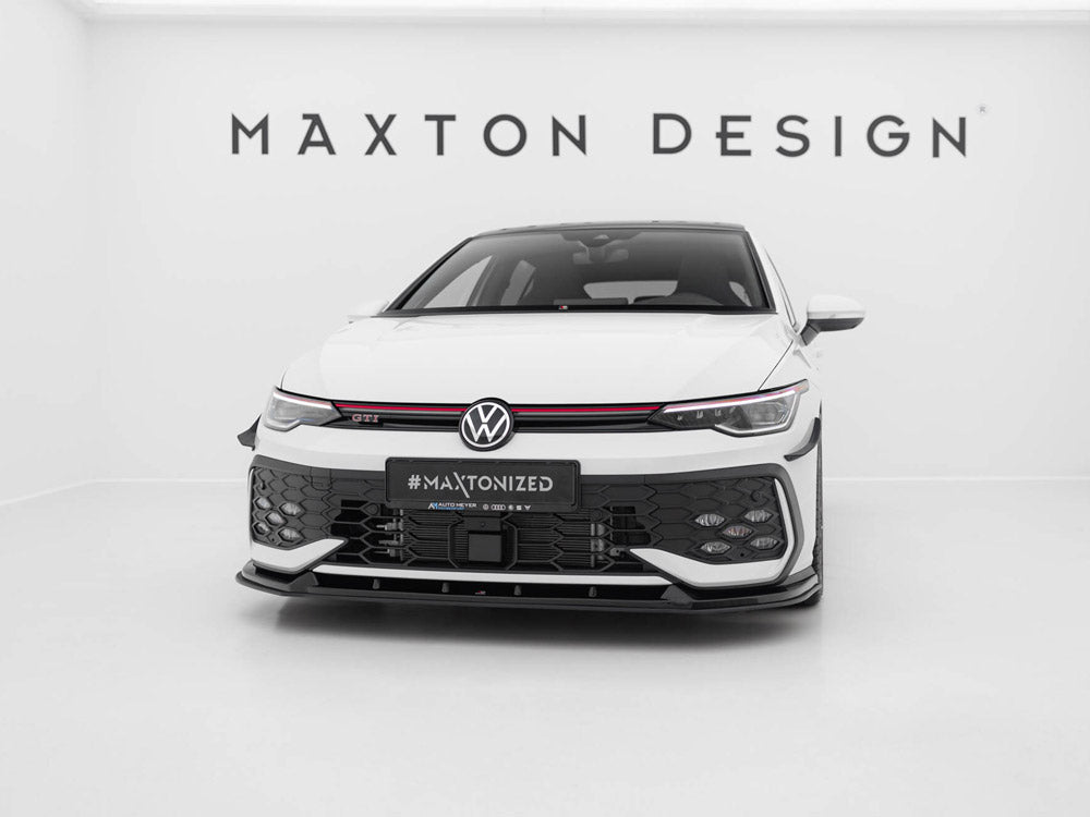 Street PRO Front Splitter V.2 Volkswagen Golf GTI / GTE / R-Line Mk8 Facelift