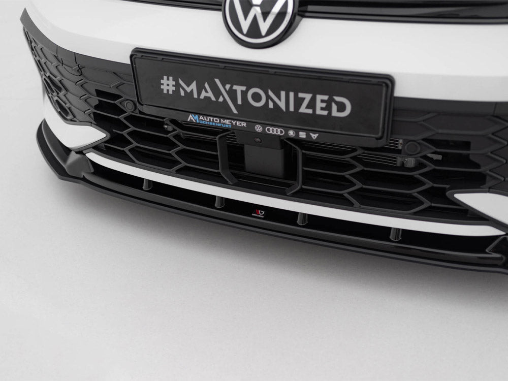 Street PRO Front Splitter V.2 Volkswagen Golf GTI / GTE / R-Line Mk8 Facelift