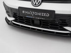 Street PRO Front Splitter V.2 Volkswagen Golf GTI / GTE / R-Line Mk8 Facelift