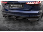 Rear Splitter (Vertical Bars) V.2 Audi A4 S-Line B9 Facelift