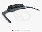 Rear Splitter (Vertical Bars) V.2 Audi A4 S-Line B9 Facelift