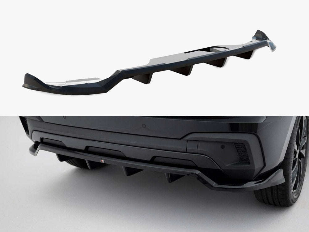 Rear Splitter (Vertical Bars) Skoda Kamiq Monte Carlo Mk1 Facelift
