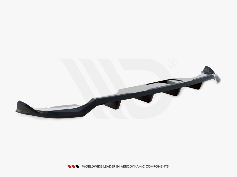 Rear Splitter (Vertical Bars) Skoda Kamiq Monte Carlo Mk1 Facelift