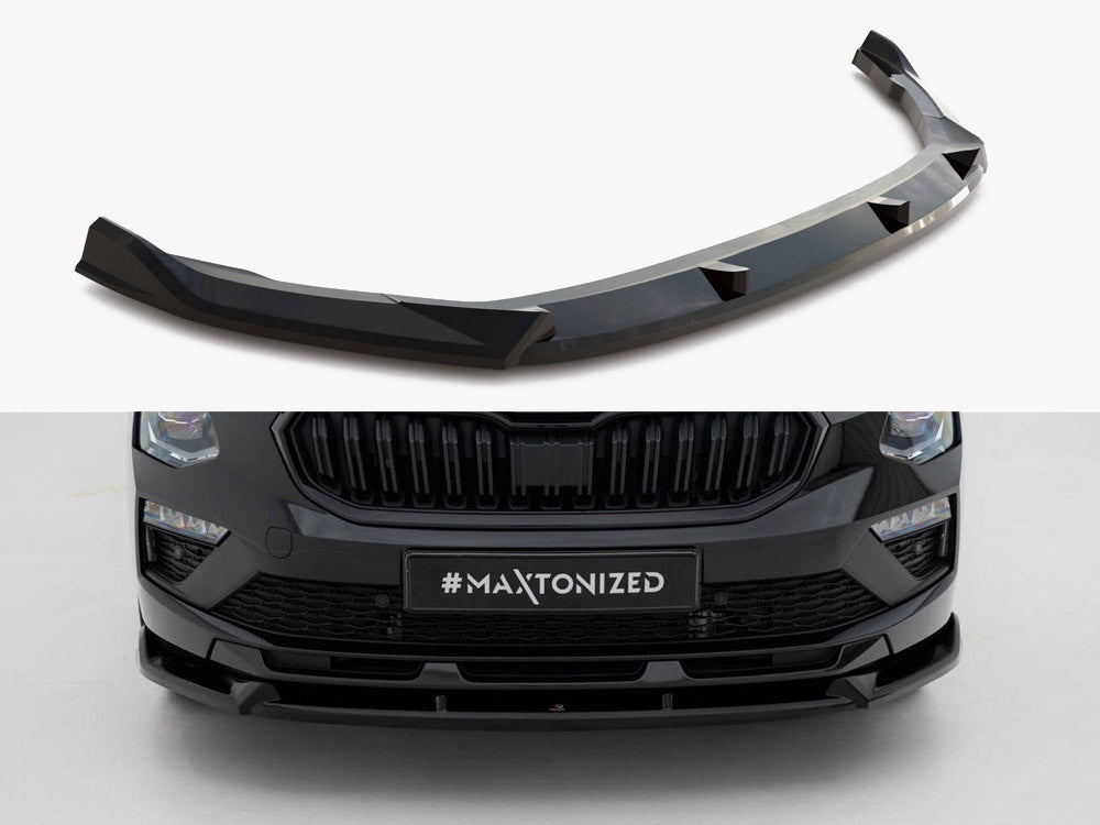 Front Splitter V.2 Skoda Kamiq Monte Carlo Mk1 Facelift