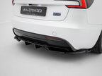 Rear Splitter (Vertical Bars) V.2 Tesla Model 3 Performance Mk1 Facelift
