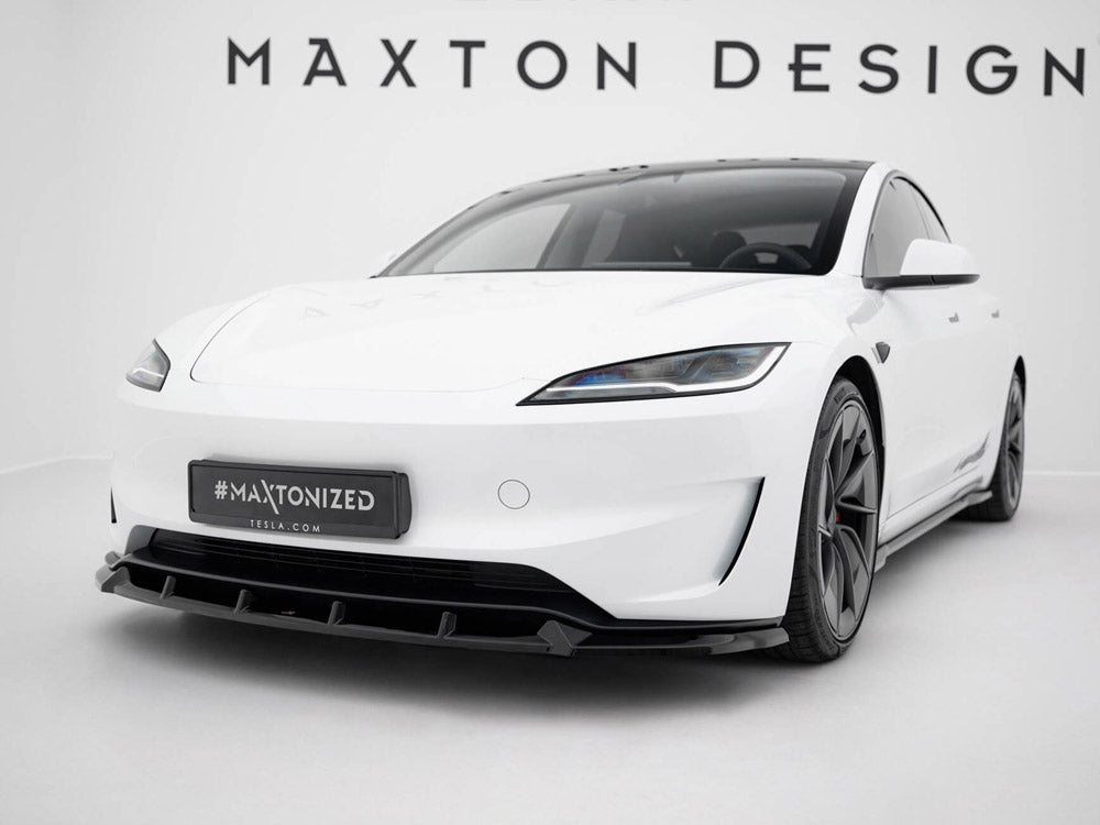 Front Splitter V.2 Tesla Model 3 Performance Mk1 Facelift