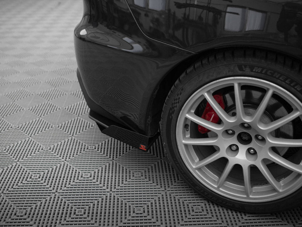 Street Pro Rear Side Splitters + Flaps Mitsubishi Lancer EVO X